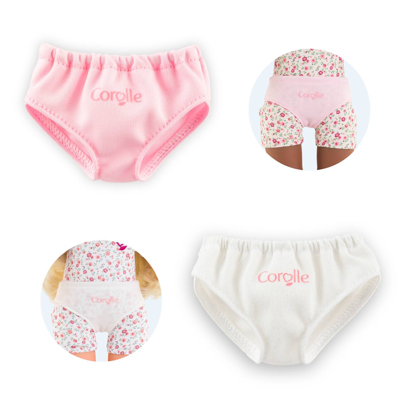 Ensemble Culottes Pour Poupée Ma Corolle Multicolore