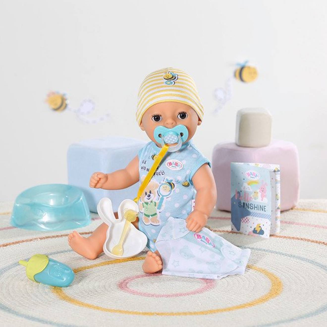 Baby Born Poupée Lukas 36 Cm Multicolore