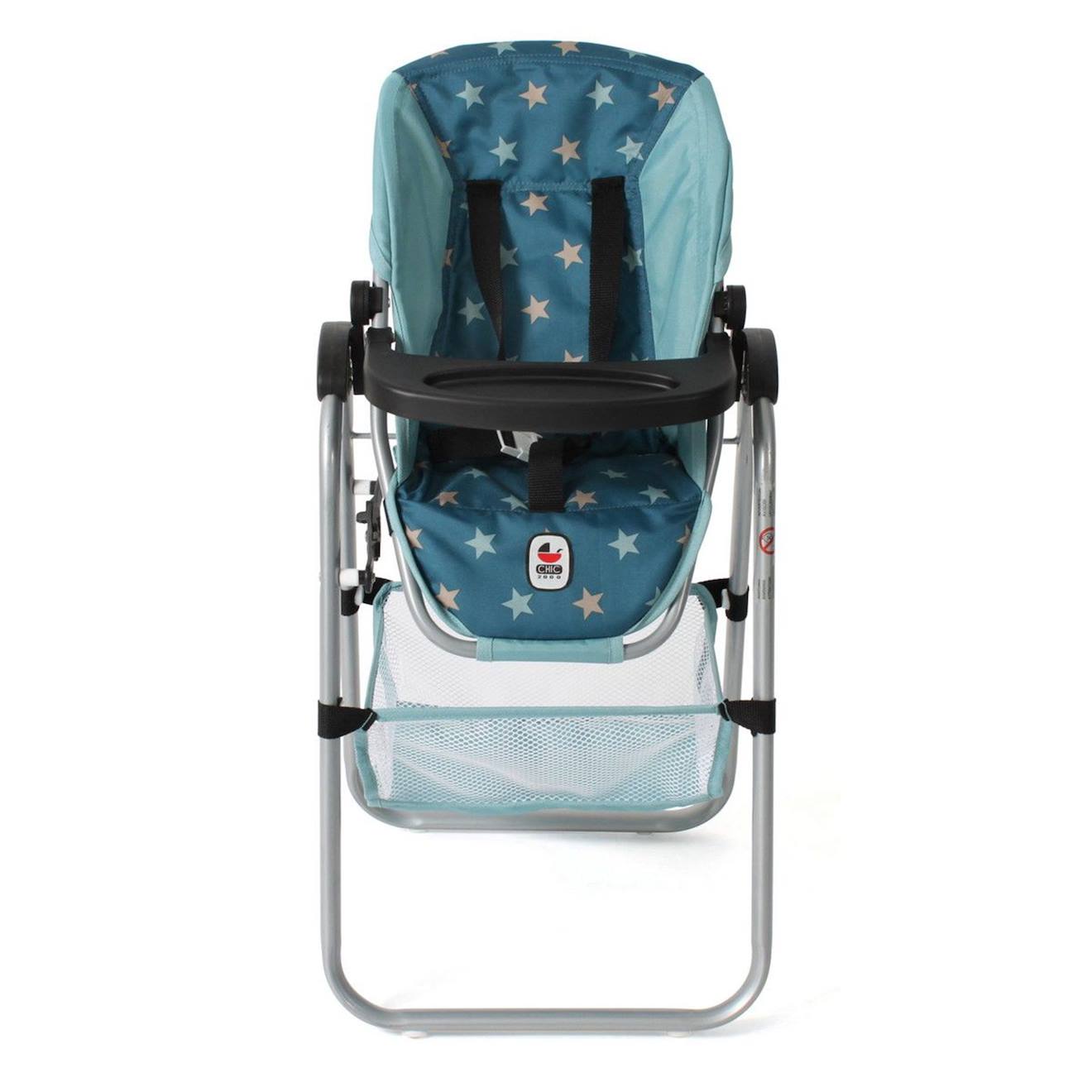 Bayer Chic 2000 Chaise Haute Pour Poupées - Étoile Turquoise Bleu