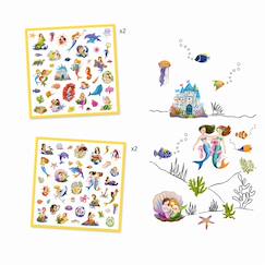 Jouet-Activités artistiques et musicales-Stickers sirènes
