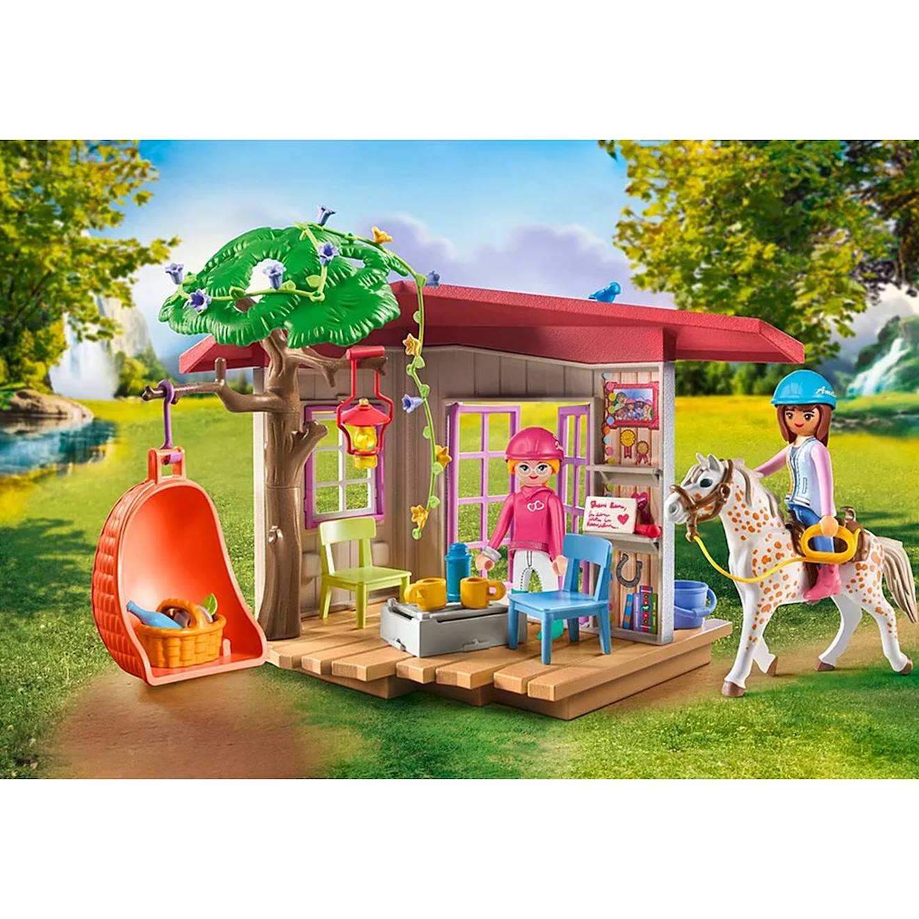 Espace Détente Avec Cavalières 71638 Multicolore