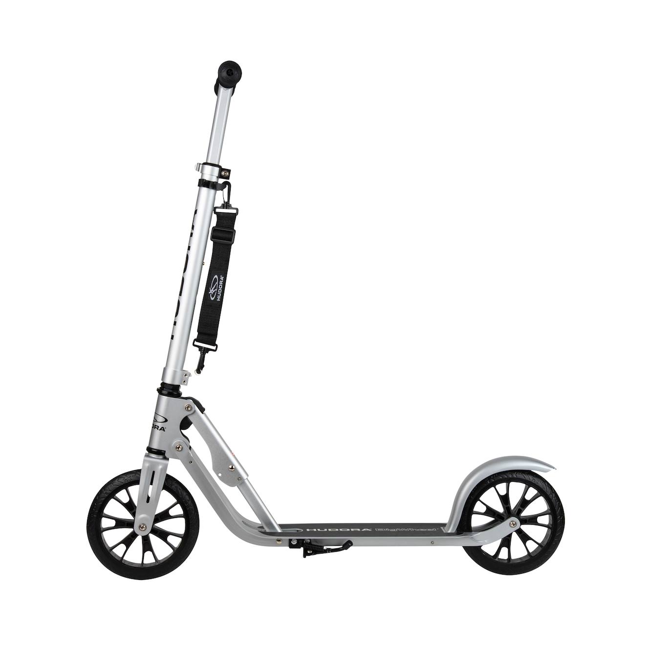 Trottinette Aluminium Big Wheel Crossover 205, Argenté Argenté