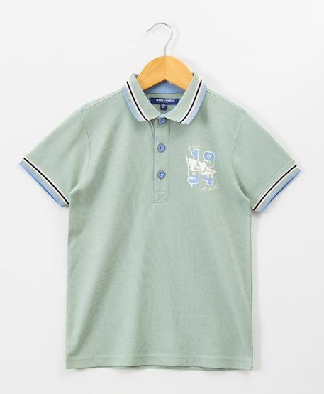 Garçon-Polo manches courtes 100% coton garçon
