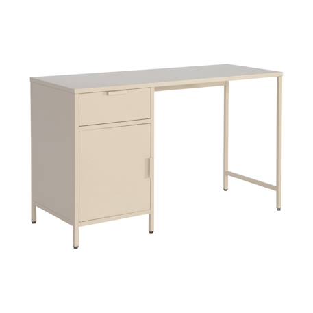 Bureau enfant acier laminé 1 tiroir Beige+Bleu+Kaki+Noir+Terracotta 2 - vertbaudet enfant 