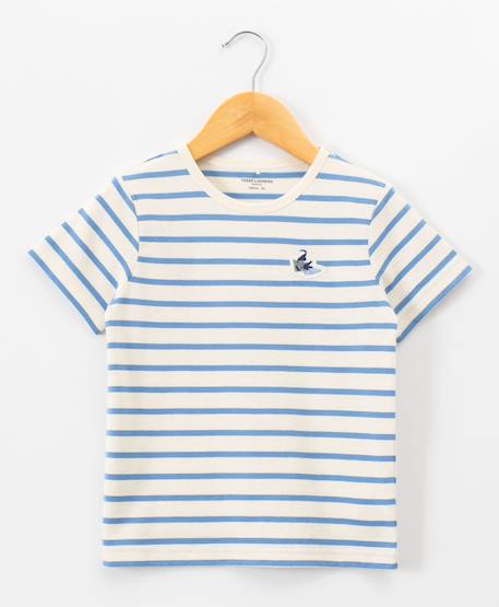 Garçon-Mariniere manches courtes 100% coton garçon