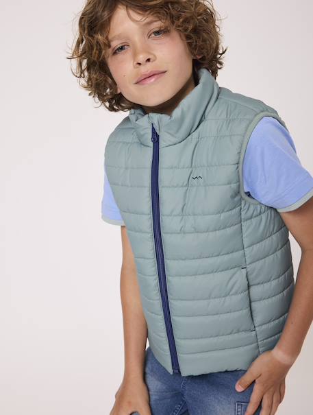 Garçon-Manteau, veste-Doudoune sans manches garçon