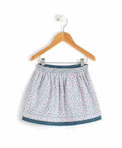 Jupe courte 100% coton fille  - vertbaudet enfant