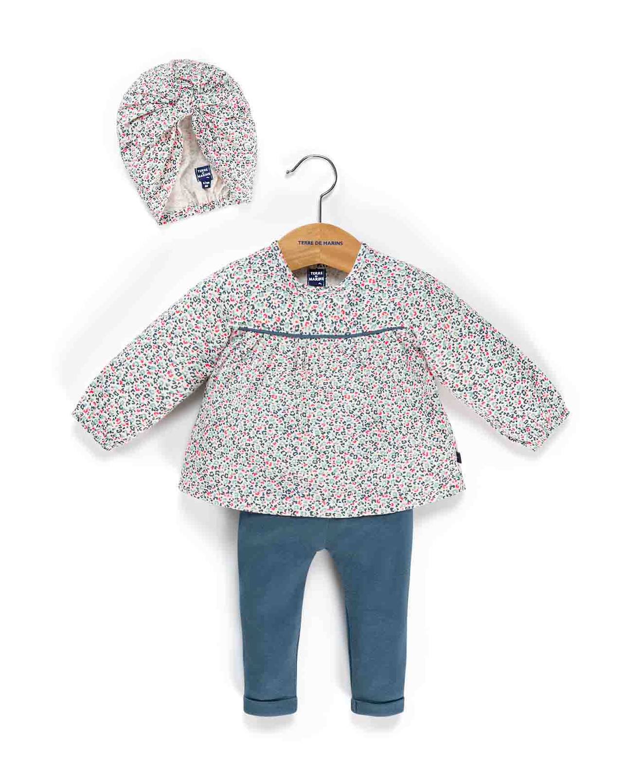 Ensemble Tunique Leggings 100 Coton Bb Fille Imprime 17 €