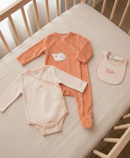 Bébé-Ensemble bébé 3 pièces bébé fille