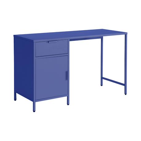 Bureau enfant acier laminé 1 tiroir Beige+Bleu+Kaki+Noir+Terracotta 8 - vertbaudet enfant 