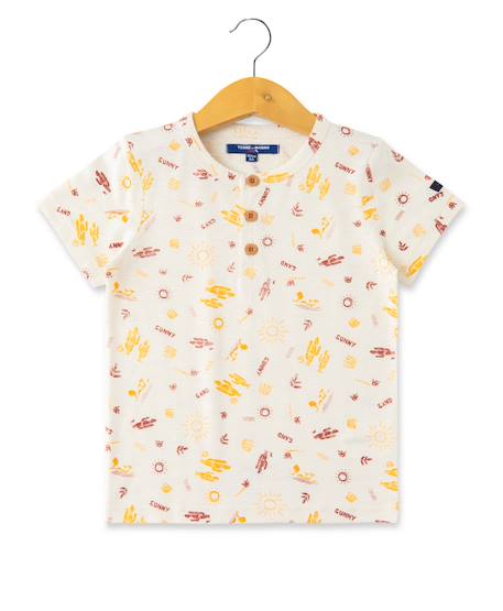 Garçon-T-shirt manches courtes 100% coton garçon