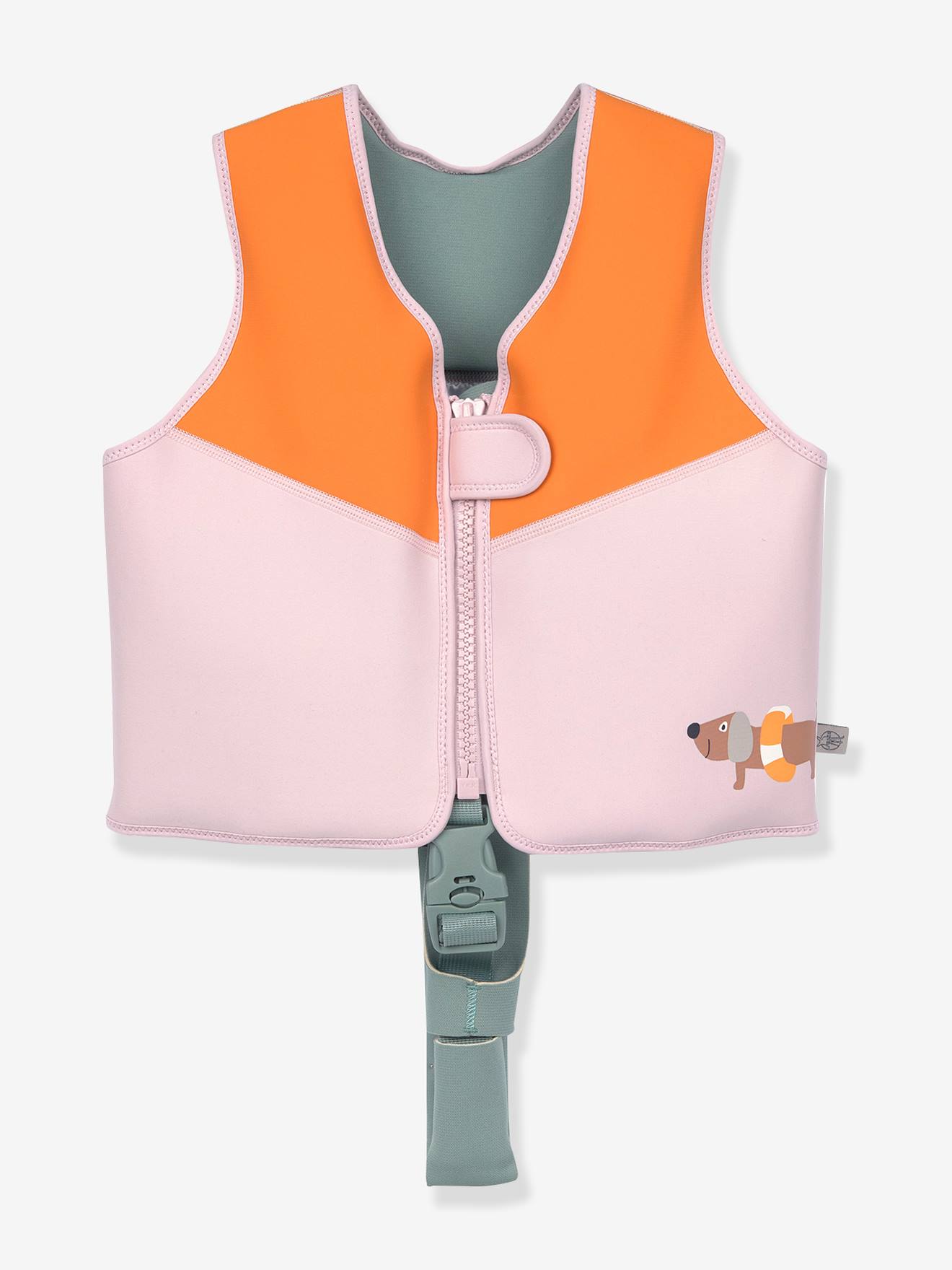 Gilet de natation taille 2 rose