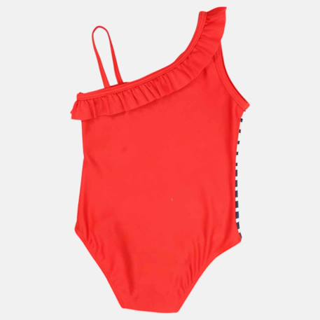 Maillot de bain une pièce fille imprimé minnie Bleu+Rouge 10 - vertbaudet enfant 