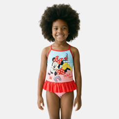 Maillot de bain une pièce fille imprimé minnie  - vertbaudet enfant