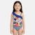 Maillot de bain une pièce fille imprimé minnie Bleu+Rouge 1 - vertbaudet enfant 