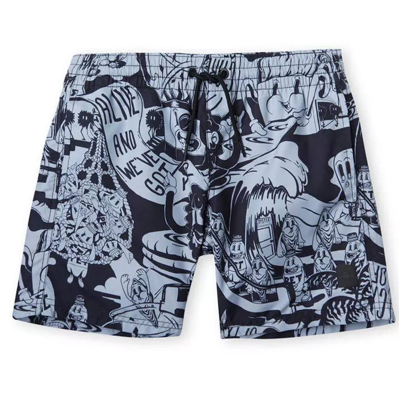 Maillot De Bain Garçon Cali Hybrid Noir