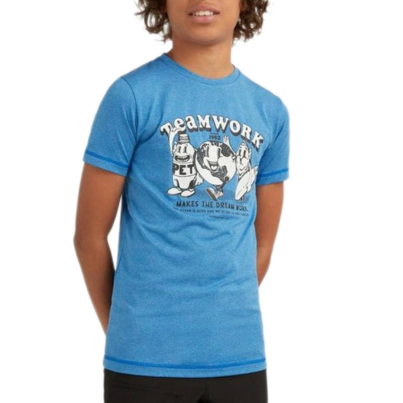 T-shirt Garçon Hybrid Bleu