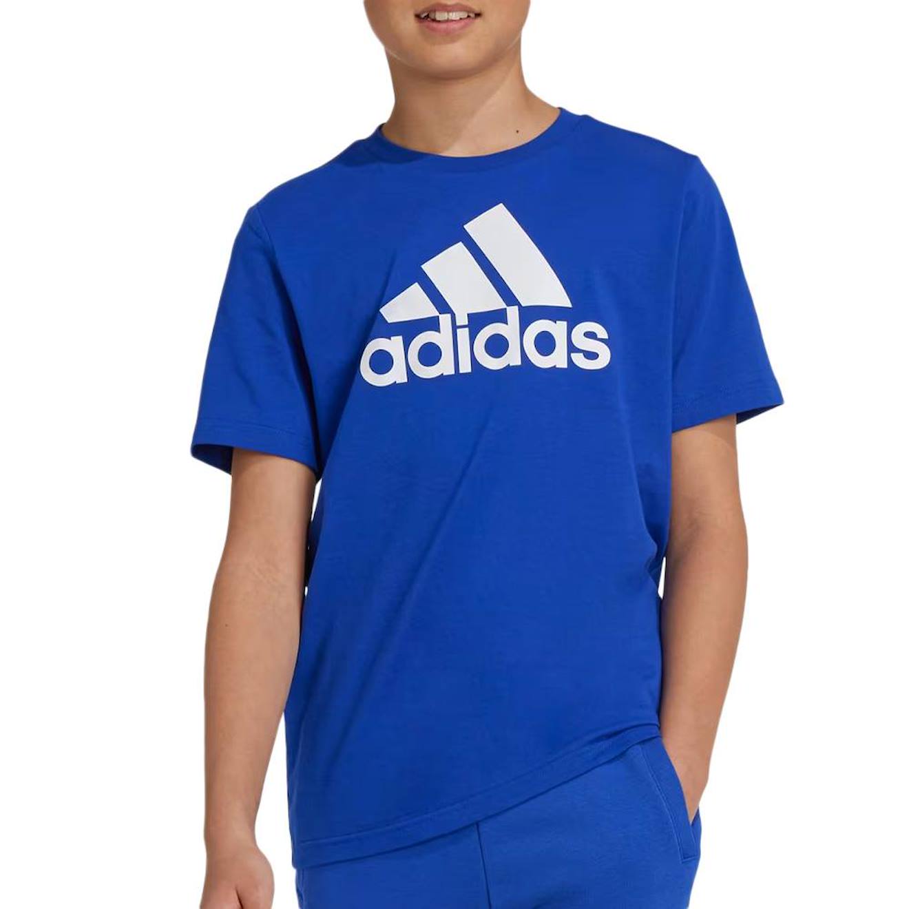 T-shirt Garçon We Crew Bleu