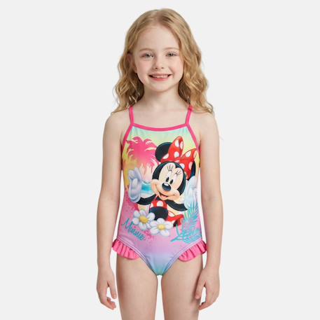 Fille-Maillot de bain enfant imprimé minnie