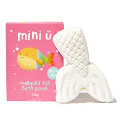 Puériculture-Toilette de bébé-Kit d'hygiène-Bombe de bain effervescente sirene au beurre de karité