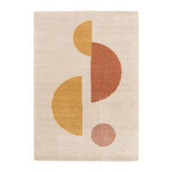 Linge de maison et décoration-Tapis shaggy épais et confortable moon