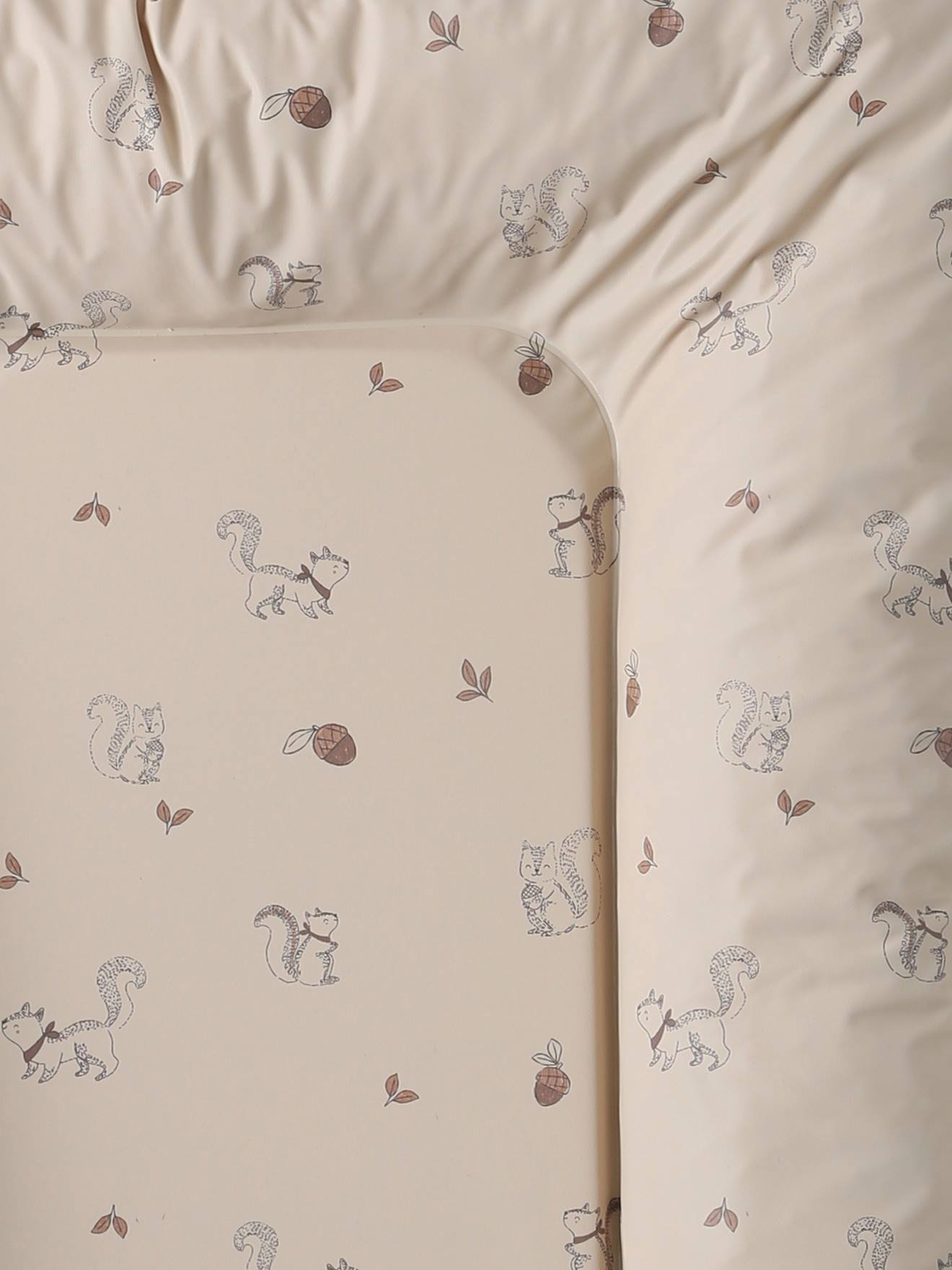 Matelas à langer Lionceau ficelle (Vertbaudet) - Image 1