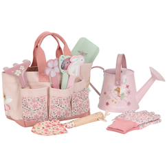 -Coffret jardinage fairy garden rose (10 pièces)
