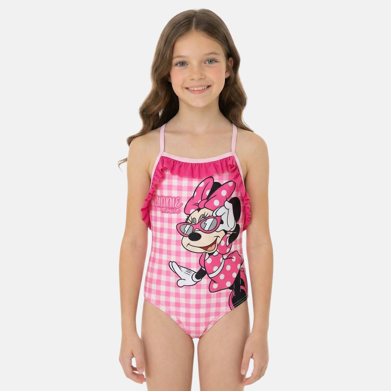 Maillot De Bain Enfant Imprim Minnie Rose 14 €