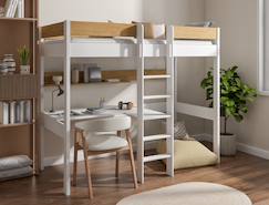 Lit mezzanine avec bureau  solane  - vertbaudet enfant