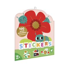 Jouet-Gommettes les petites bêtes du jardin x100
