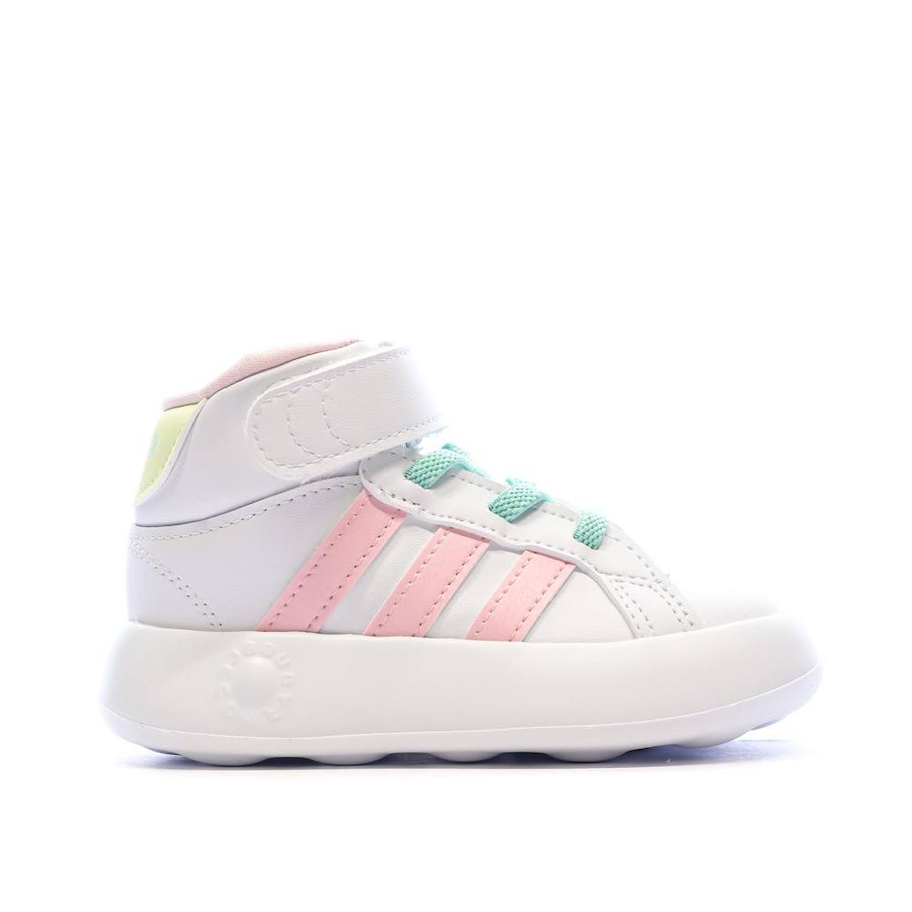 Baskets Fille Grand Court Mid Blanc 25 €
