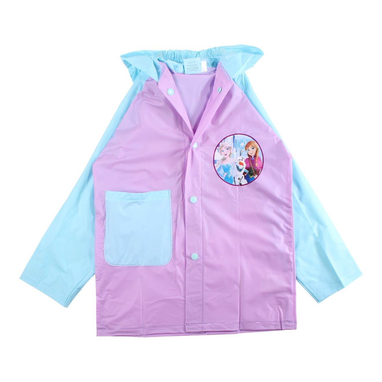 Veste Imperméable Enfant Motif Animé La Reine Des Neiges Mauve