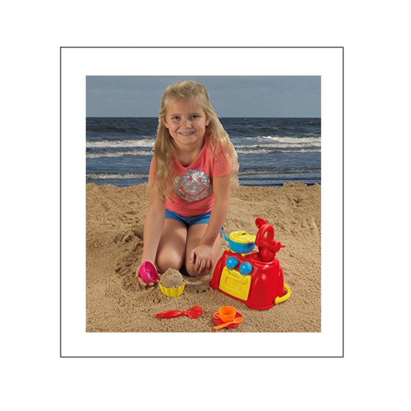 Beach-picnic Avec Des Accessoires Multicolore