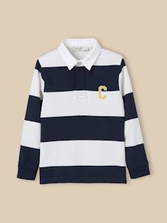 Polo-rugby garçon - coton biologique  - vertbaudet enfant
