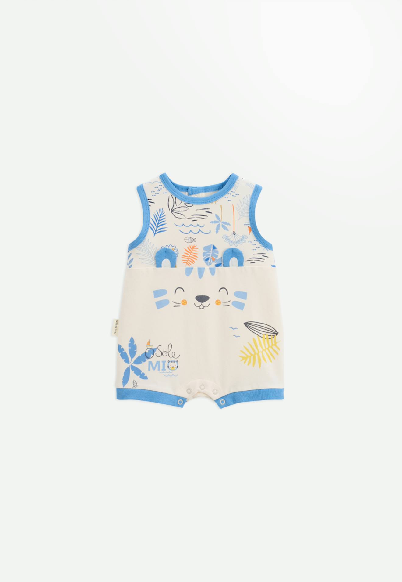Barboteuse Bébé Biscarosse Ecru Barboteuse Bébé Biscarosse Ecru