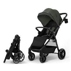 Puériculture-Poussette-oussette Kinderkraft GRANDE 2 avec Grandes Roues Amorties, Dossier Inclinable, Pliage à Une Main CLICK&FOLD Rapide