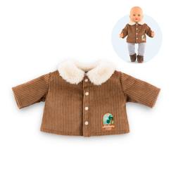 Jouet-Poupons et poupées-Poupons et accessoires-Veste velours petit explorateur pour poupon 36 cm