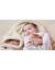 Couverture en coton biosherpa Beige+Bleu+Marron+Rose 22 - vertbaudet enfant 
