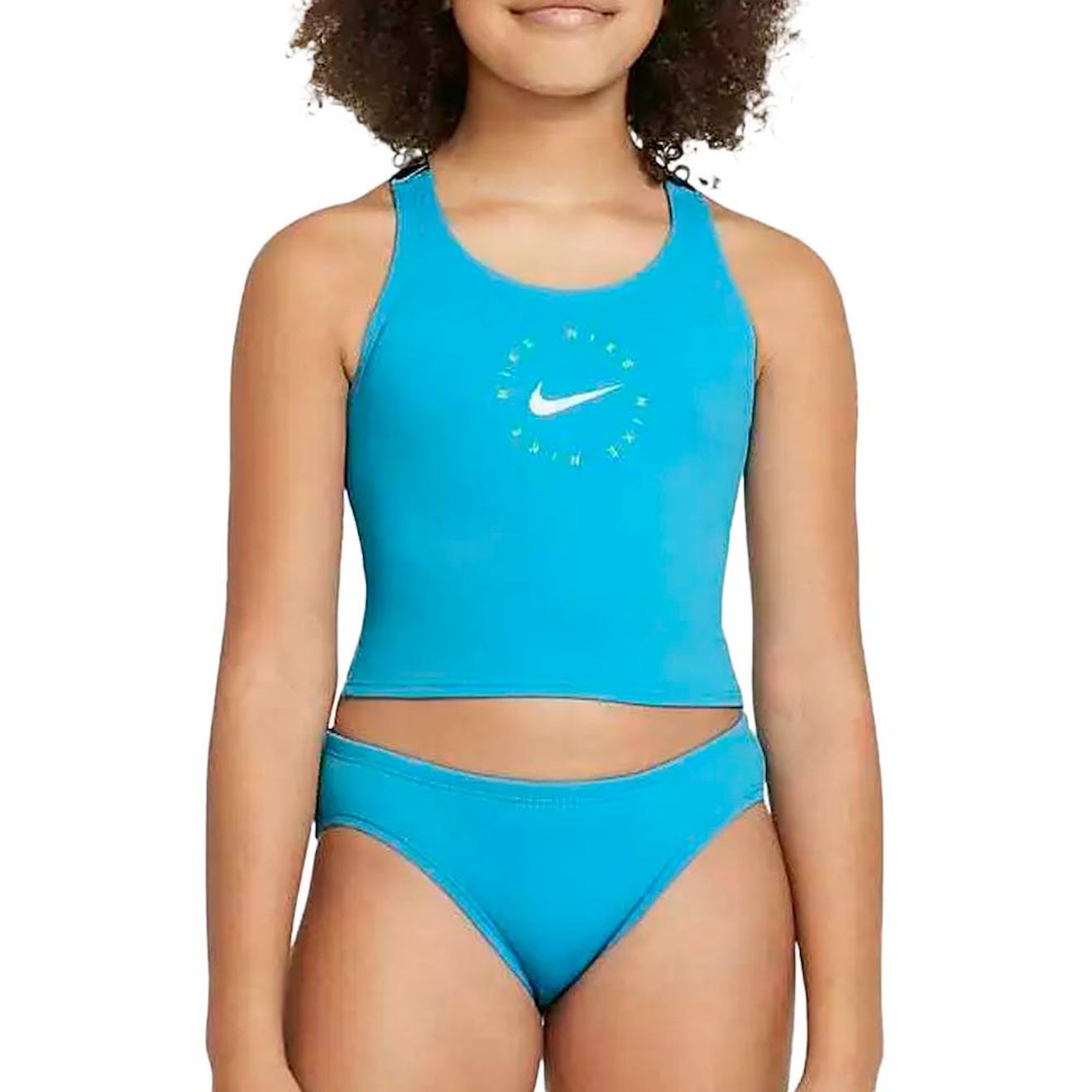 Maillot De Bain 2 Pieces Fille Turquoise