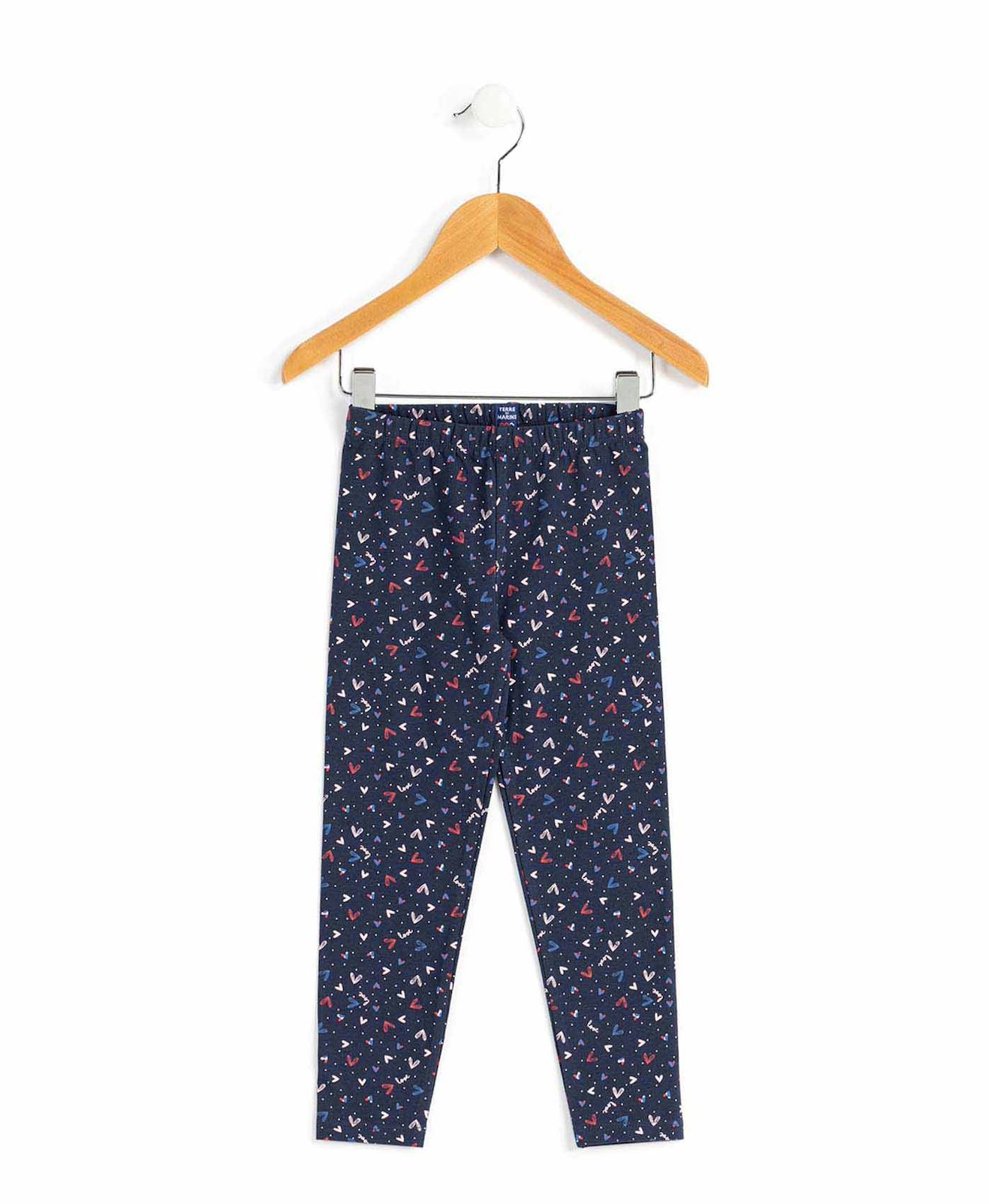 Legging Long Fille Imprime Indigo 11 €