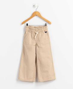 Pantalon 100% coton fille  - vertbaudet enfant