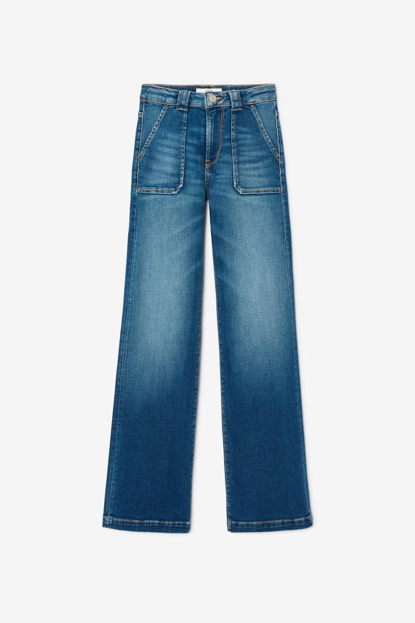 Jeans Flare, Longueur 34 Blue Jeans Flare, Longueur 34 Blue