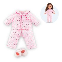 Jouet-Pyjama  2 pièces & chaussons pour poupée ma corolle