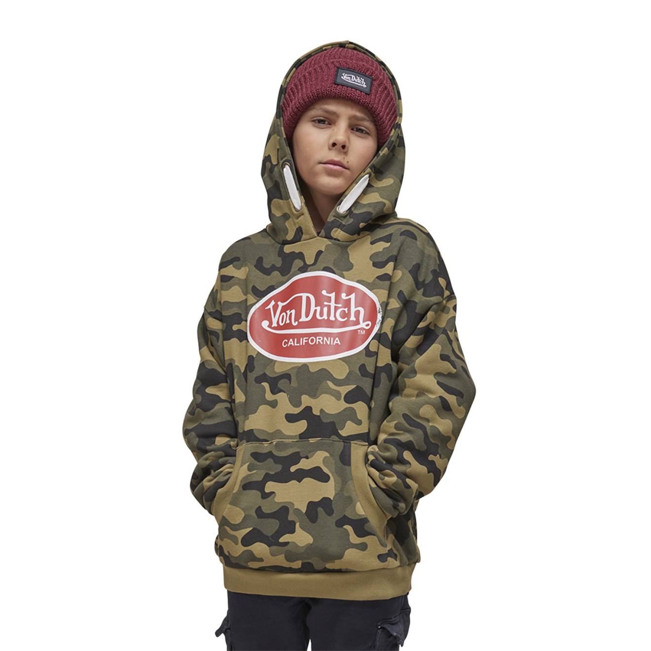 Sweat Camo Capuche Relax Fit Kool Vertrougeblanc 24 €