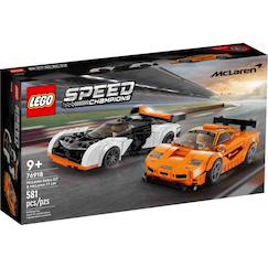 Jouet-Speed champions mclaren solus gt et mclaren f1 lm 76918