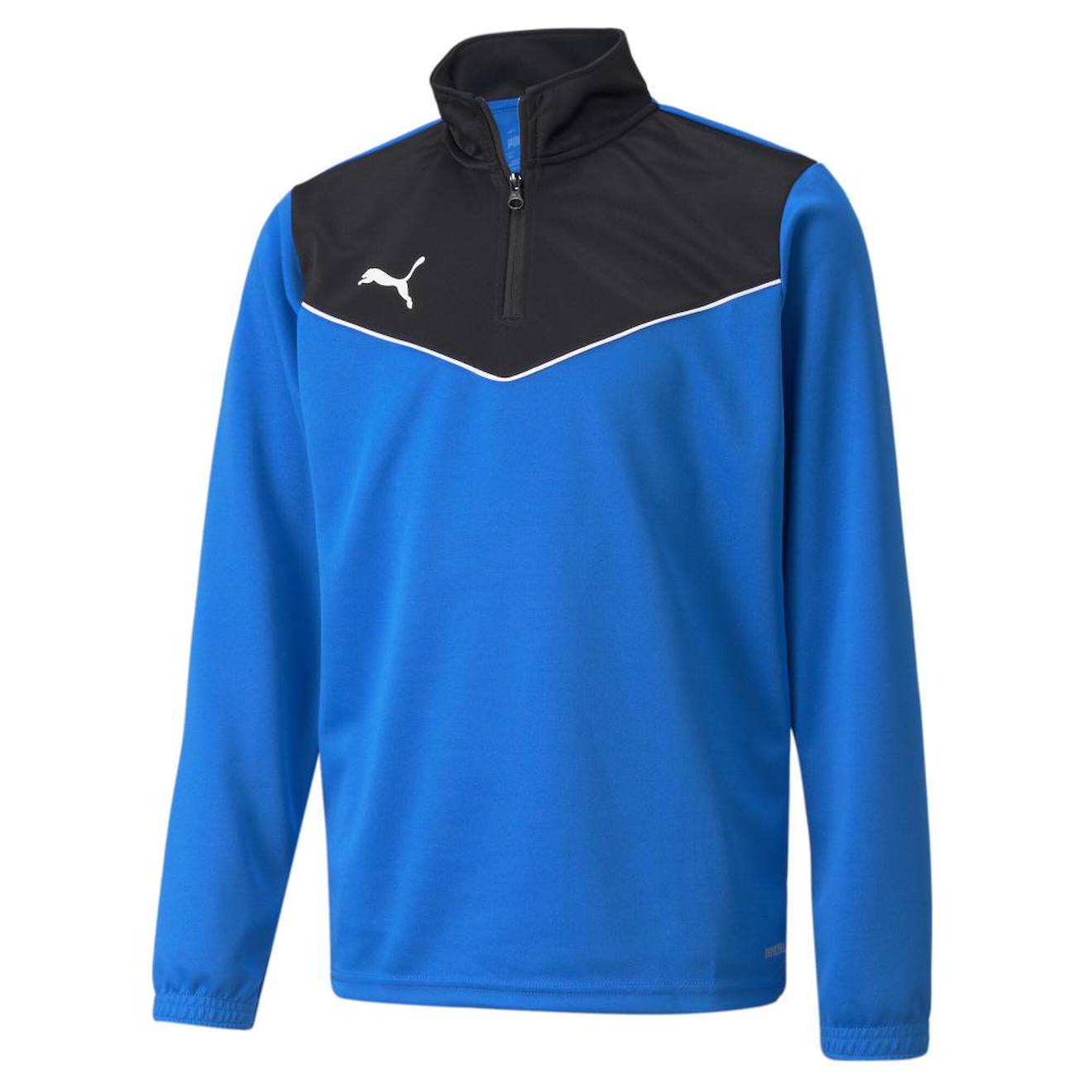 Sweat 1/4 De Zip Garçon Indrise Bleu