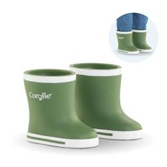 Bottes de pluie kaki pour poupée ma corolle  - vertbaudet enfant