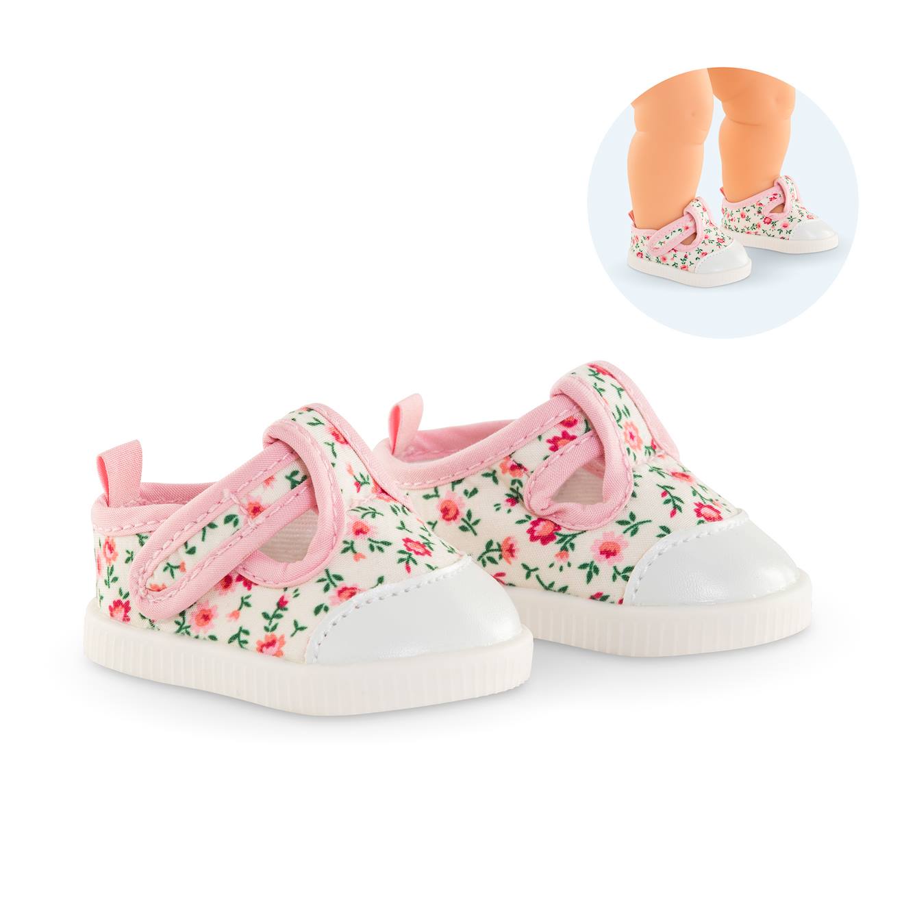 Baskets Rose Grenadine Pour Poupon 36 Cm Multicolore Baskets Rose Grenadine Pour Poupon 36 Cm Multicolore