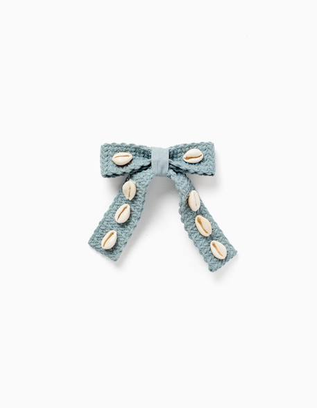 Barrette avec nœud et coquillages  - vertbaudet enfant