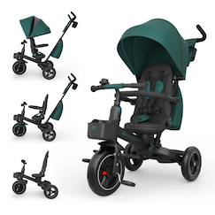 Puériculture-Poussette-Tricycle évolutif 6-en-1 SPINSTEP 2 PLUS avec siège pivotant 360° et dossier réglable